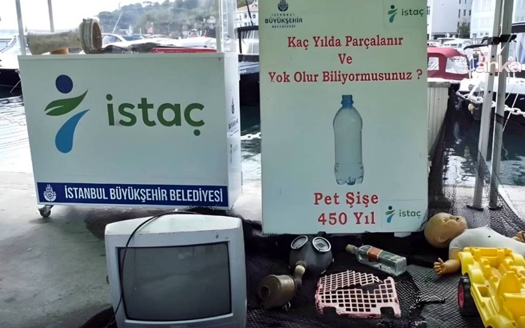 İstanbul'un utancı: Boğaz'ın altı adeta bir çöplük! Çamaşır makinesi, televizyon, araba lastiği... 1